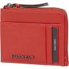 Burkely Rock Ruby piros színű bőr kártyatartó