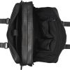 Burkely Minimal Mason dupla rekeszes fekete bőr laptoptáska, aktatáska 15.6"  40 x 30 cm