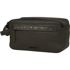   Burkely Minimal Mason sötétszürke bőr neszeszer, toalet táska 25 x 15 cm