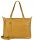 Burkely Natural Norah Workbag sárga színű női bőr válltáska, kézitáska, laptop tartóval 14"
