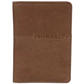   Burkely Natural Norah konyak színű bőr útlevél- és kártyatartó RFID védelemmel