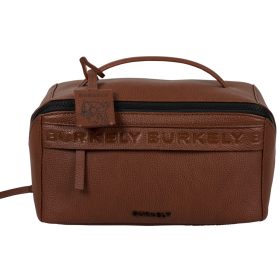   Burkely Minimal Mason konyak bőr neszeszer, toalet táska 24 x 13 cm