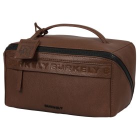   Burkely Minimal Mason konyak bőr neszeszer, toalet táska 24 x 13 cm