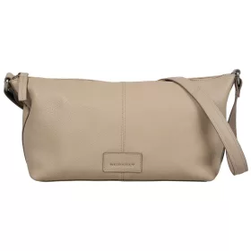   Burkely Soft Skylar drapp női bőr válltáska, oldaltáska 26 x 16 x 10 cm
