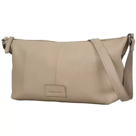   Burkely Soft Skylar drapp női bőr válltáska, oldaltáska 26 x 16 x 10 cm