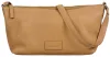 Burkely Soft Skylar világosbarna bőr női válltáska, oldaltáska 26 x 16 x 10 cm