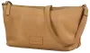 Burkely Soft Skylar világosbarna bőr női válltáska, oldaltáska 26 x 16 x 10 cm