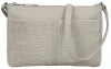Burkely Cool Colbie világosszürke női bőr oldaltáska, crossbody 24 x 16 x 3 cm