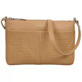   Burkely Cool Colbie mogyoróbarna női bőr oldaltáska, crossbody 24 x 16 x 3 cm