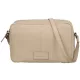 Burkely Soft Skylar bézs női bőr oldaltáska, crossbody 22 x 14,5 x 6,5 cm