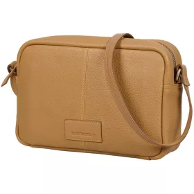   Burkely Soft Skylar mogyoróbarna női bőr oldaltáska, crossbody 22 x 14,5 x 6,5 cm
