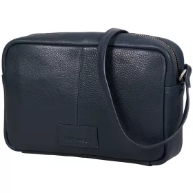   Burkely Soft Skylar sötétkék női bőr oldaltáska, crossbody 22 x 14,5 x 6,5 cm