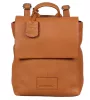 Burkely Soft Skylar konyakbarna női bőr hátizsák, oldaltáska 27 x 21 cm