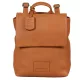 Burkely Soft Skylar konyakbarna női bőr hátizsák, oldaltáska 27 x 21 cm