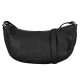Burkely SOFT SKYLAR kisméretű fekete bőr oldaltáska, crossbody