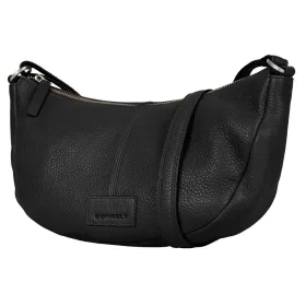   Burkely SOFT SKYLAR kisméretű fekete bőr oldaltáska, crossbody