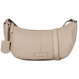   Burkely SOFT SKYLAR kisméretű szürke bőr oldaltáska, crossbody