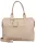 Burkely Soft Skylar bézs színű női bőr laptoptáska, válltáska 15,6"