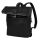 Burkely SOFT SKYLAR Rolltop fekete bőr laptoptartós hátizsák 14'' 