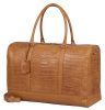 Burkely Cool Colbie Weekender konyak női bőr utazótáska 51 x 32 cm