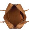 Burkely Cool Colbie Weekender konyak női bőr utazótáska 51 x 32 cm