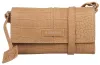 Burkely Cool Colbie mogyoróbarna női bőr crossbody táska, RFID védelemmel