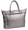 Burkely Radient Raeven ezüst női bőr válltáska laptop tartóval 15,6"