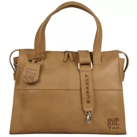   Burkely Rogue Robyn konyak női bőr válltáska, laptoptáska 15,6”