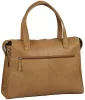 Burkely Rogue Robyn konyak női bőr válltáska, laptoptáska 15,6”