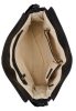 Burkely Rogue Robyn Hobo fekete női bőr válltáska 40 x 27,5 cm