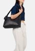 Burkely Rogue Robyn Hobo fekete női bőr válltáska 40 x 27,5 cm