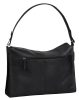 Burkely Rogue Robyn Hobo fekete női bőr válltáska 40 x 27,5 cm