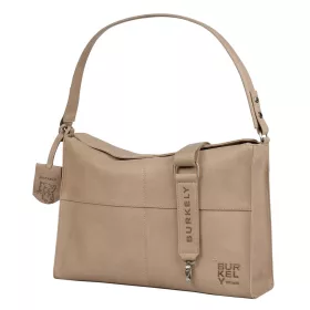   Burkely Rogue Robyn Hobo drapp női bőr válltáska 40 x 27,5 cm