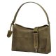 Burkely Rogue Robyn Hobo zöld női bőr válltáska 40 x 27,5 cm