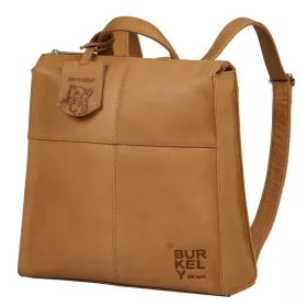 Burkely ROGUE ROBYN konyak bőr hátizsák 28 x 11 x 29,5 cm