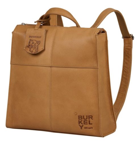 Burkely ROGUE ROBYN konyak bőr hátizsák 28 x 11 x 29,5 cm