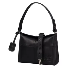   Burkely ROGUE ROBYN fekete bőr női válltáska, oldaltáska