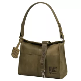 Burkely ROGUE ROBYN zöld bőr női válltáska, oldaltáska