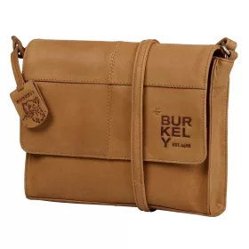   Burkely ROGUE ROBYN konyak bőr női válltáska, oldaltáska