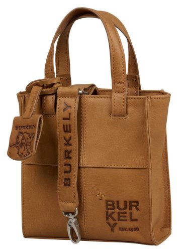 Burkely Mini Shopper női bőr, konyak színű