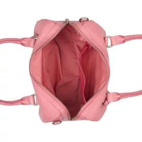 Burkely Always Alyx pink női bőr válltáska, kézitáska