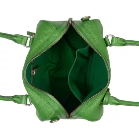 Burkely Always Alyx zöld női bőr válltáska, kézitáska