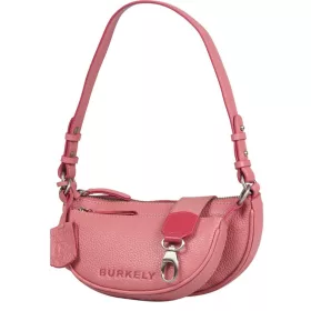   Burkely Always Alyx pink színű női bőr dupla táska, válltáska, oldaltáska 23 x 11,5 cm