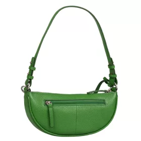   Burkely Always Alyx zöld színű női bőr dupla táska, válltáska, oldaltáska 23 x 11,5 cm