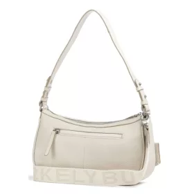   Burkely Always Alyx Baguette bézs színű női bőr válltáska, oldaltáska 28 x 17 cm