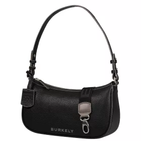   Burkely Always Alyx Baguette fekete színű női bőr válltáska, oldaltáska 28 x 17 cm