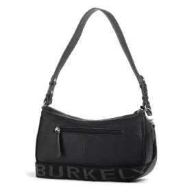   Burkely Always Alyx Baguette fekete színű női bőr válltáska, oldaltáska 28 x 17 cm