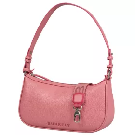   Burkely Always Alyx Baguette pink színű női bőr válltáska, oldaltáska 28 x 17 cm