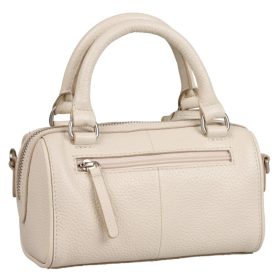   Burkely Always Alyx bézs női bőr oldaltáska, kézitáska 20 x 14 cm
