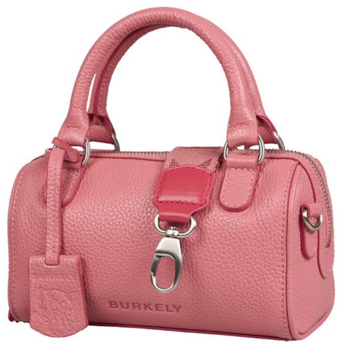 Burkely Always Alyx pink női bőr oldaltáska, kézitáska 20 x 14 cm